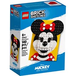 LEGO® Brick Sketches 40457 Minnie Maus