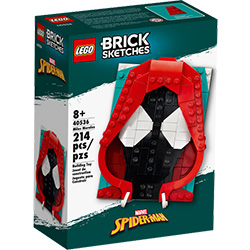 LEGO® Brick Sketches 40536 Miles Morales