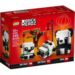 LEGO® BrickHeadz 40466 Pandas fürs chinesische Neujahrsfest