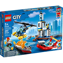LEGO® City 60308 Polizei und Feuerwehr im Küsteneinsatz