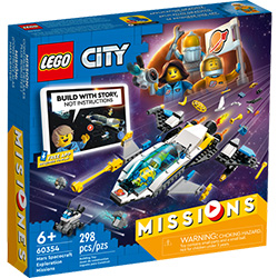 LEGO® City 60354 Erkundungsmissionen im Weltraum