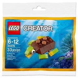 LEGO® Creator 30476 Fröhliche Schildkröte