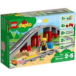 LEGO® Duplo 10872 Eisenbahnbrücke und Schienen