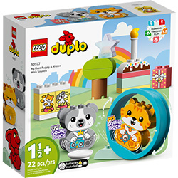 LEGO® DUPLO® 10977 Mein erstes Hündchen & Kätzchen ? mit Ton