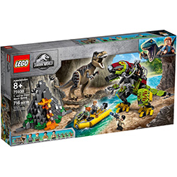 LEGO® Jurassic World 75938 T. Rex vs Dino Mech