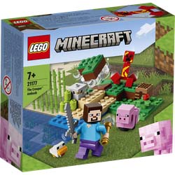 LEGO® Minecraft 21177 Der Hinterhalt des Creeper