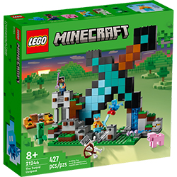 LEGO® Minecraft 21244 Der Schwert-Außenposten