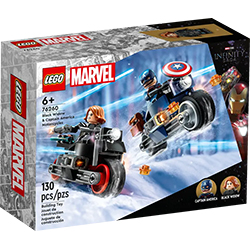 LEGO® Super Heroes 76260 Black Widows & Captain Americas Motorräder