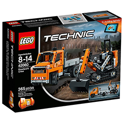 LEGO® Technic 42060 Straßenbau-Fahrzeuge